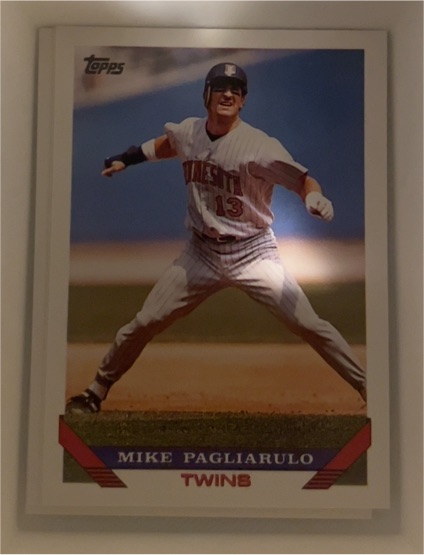 1993 Topps #336 Mike Pagliarulo — front