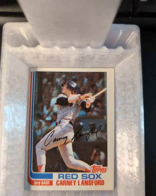 1982 Topps #91 Carney Lansford — front