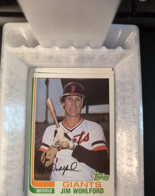 1971 Topps #356 Jim Wohlford — front