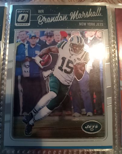 2016 Donruss Optic #72 Brandon Marshall — front