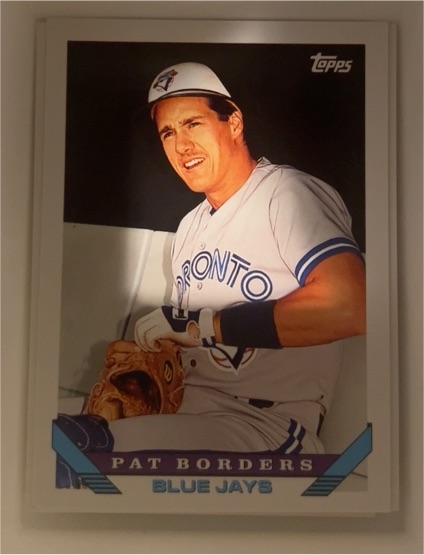 1993 Topps #322 Pat Borders — front