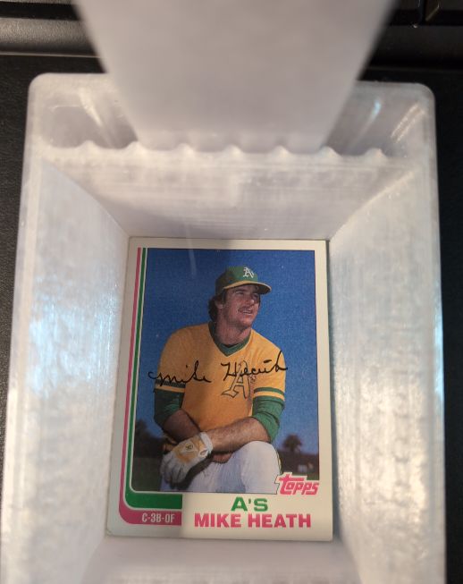 1982 Topps #318 Mike Heath — front