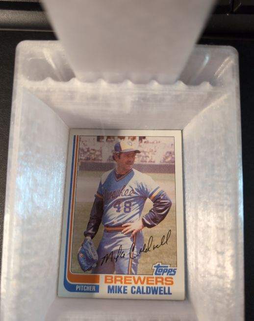 1982 Topps #378 Mike Caldwell — front