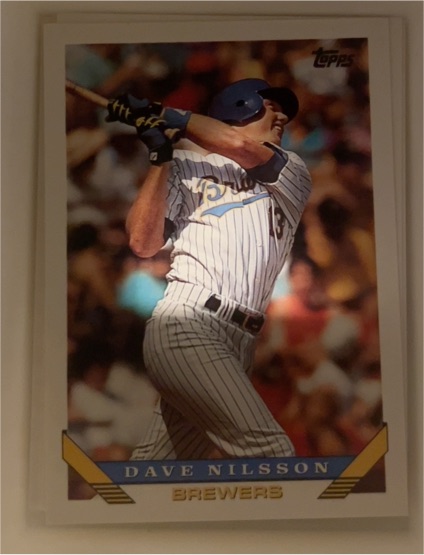 1993 Topps #316 Dave Nilsson — front