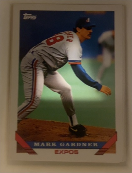 1993 Topps #314 Mark Gardner — front