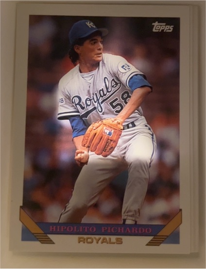 1993 Topps #349 Hipolito Pichardo — front