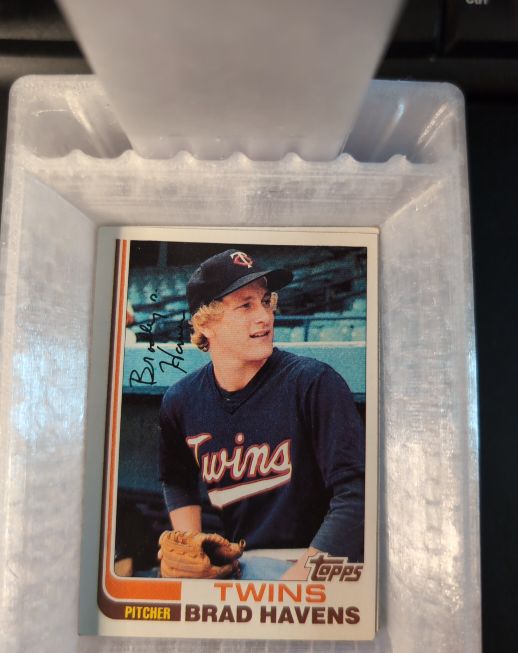 1982 Topps #738 Brad Havens — front