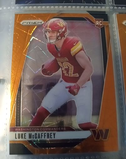 2024 Panini Prizm #367 Luke McCaffrey — front