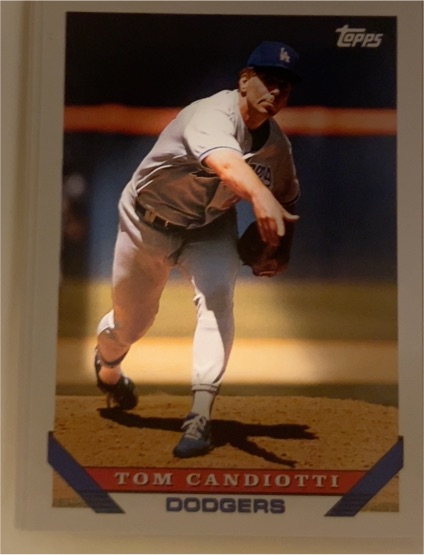 1993 Topps #365 Tom Candiotti — front