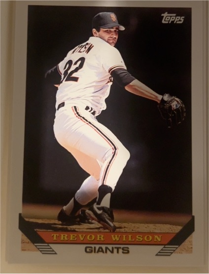 1993 Topps #364 Trevor Wilson — front