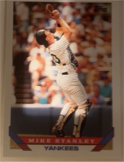 1993 Topps #359 Mike Stanley — front