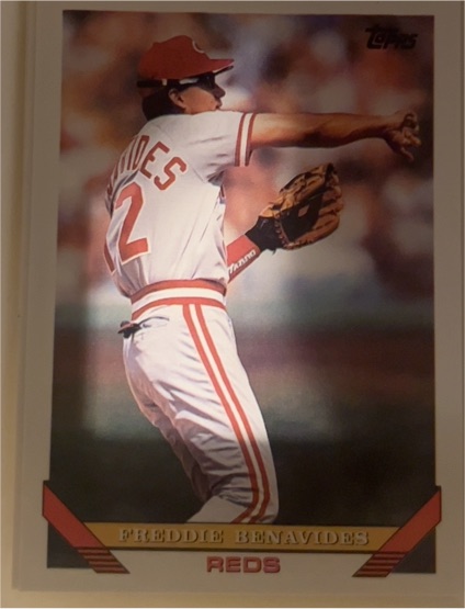 1993 Topps #356 Freddie Benavides — front