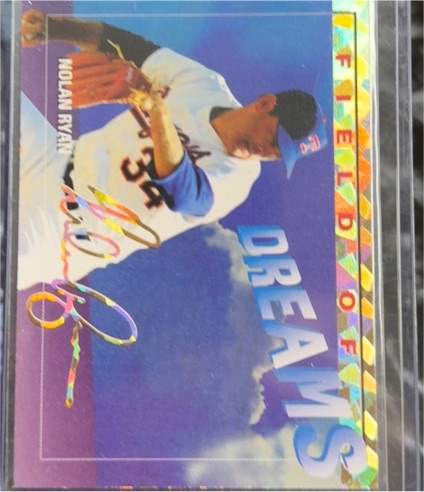 1991 Fleer Nolan Ryan DREAMS Texas Rangers — front