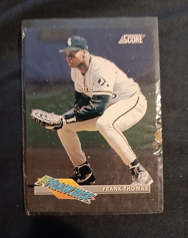 1993 Score Franchise #4 Frank Thomas — front