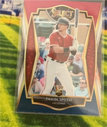 2021 Panini Select Premier Neon Green Prizm #165 Pavin Smith — front