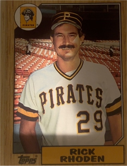1987 Topps #365 Rick Rhoden — front