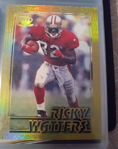 1995 Pacific Gems of the Crown #GC-28 Ricky Watters — front