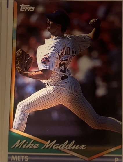 1994 Topps #217 Mike Maddux — front