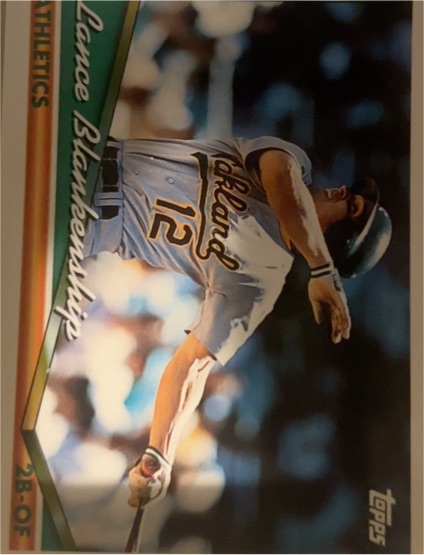 1994 Topps #17 Lance Blankenship — front