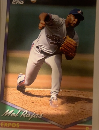 1994 Topps #78 Mel Rojas — front