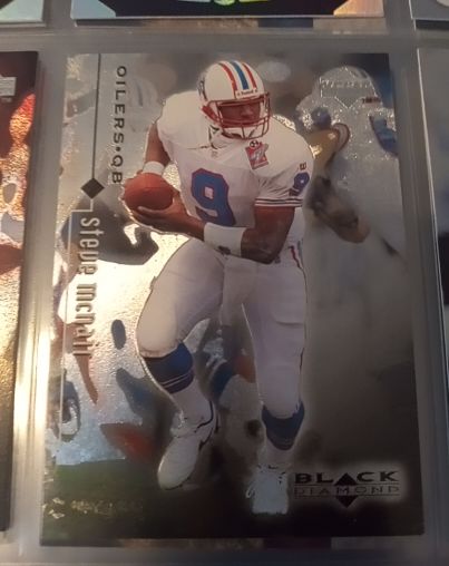 1998 Upper Deck Black Diamond #85 Steve McNair — front