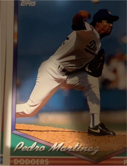 1994 Topps #268 Pedro Martinez Los Angeles Dodgers — front