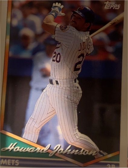 1994 Topps #302 Howard Johnson — front