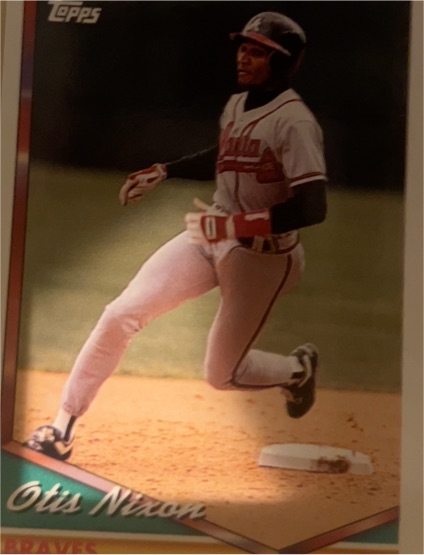 1994 Topps #52 Otis Nixon — front