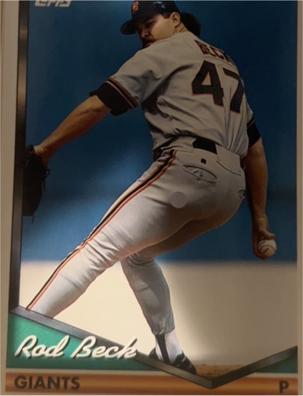 1994 Topps #146 Rod Beck — front