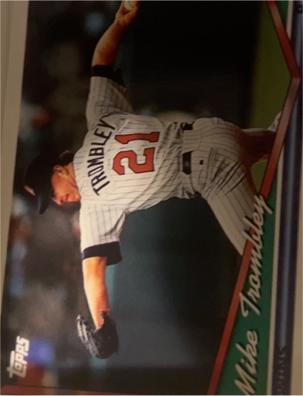 1994 Topps #308 Mike Trombley — front