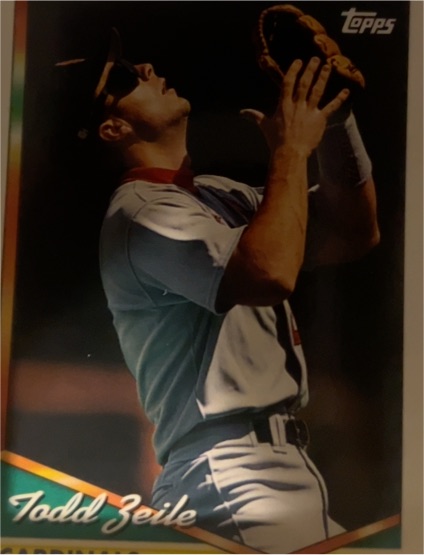 1993 Topps #460 Todd Zeile — front