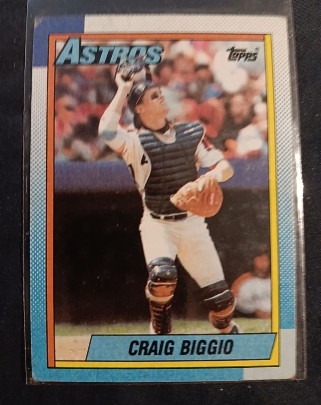 1990 Topps #157 Craig Biggio — front