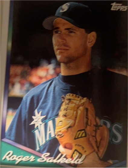 1994 Topps #376 Roger Salkeld — front