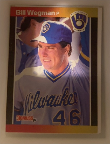 1989 Donruss #293 Bill Wegman — front