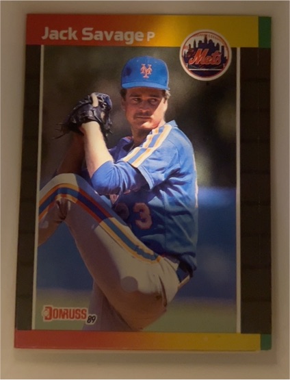 1989 Donruss #618 Jack Savage — front