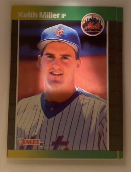 1989 Donruss Keith Miller #? — front