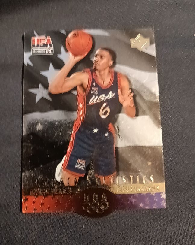 1996 Upper Deck USA SP Career Statistics #S1 Anfernee Hardaway — front