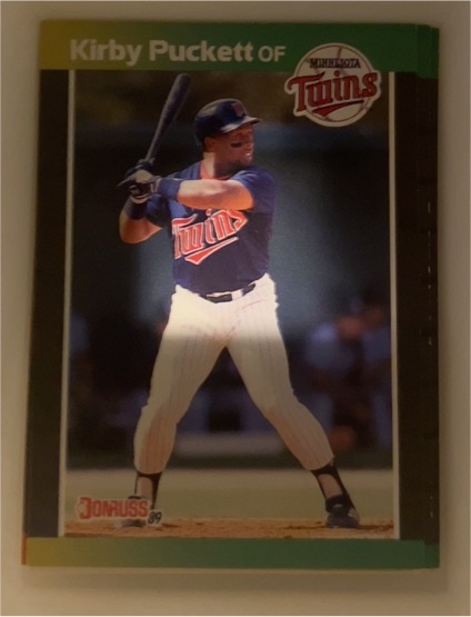 1989 Donruss #182 Kirby Puckett — front