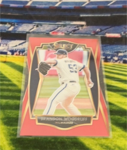 2021 Panini Select Premier Level #106 Brandon Woodruff — front