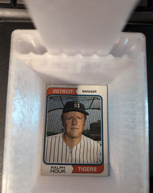 1974 Topps #578 Ralph Houk — front