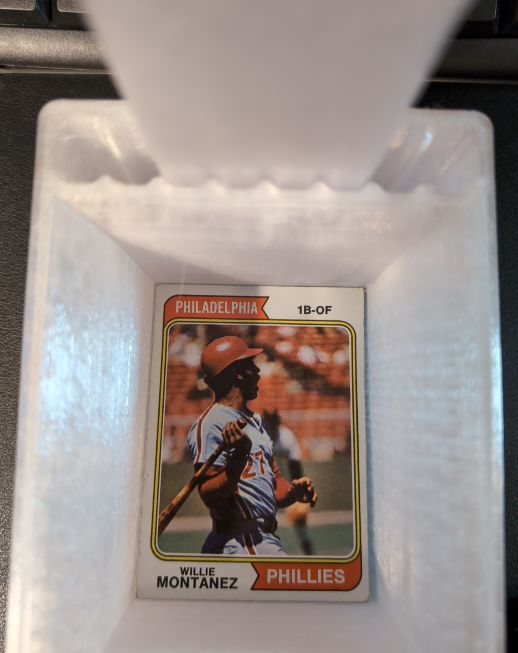 1974 Topps #1B-OF Willie Montanez — front