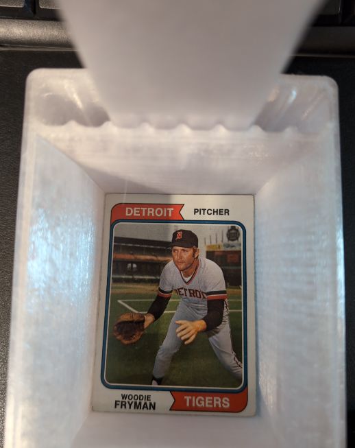 1974 Topps #555 Woodie Fryman — front