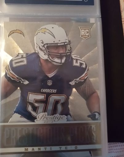 2013 Panini Prestige Prestigious Picks #31 Manti Te'o — front