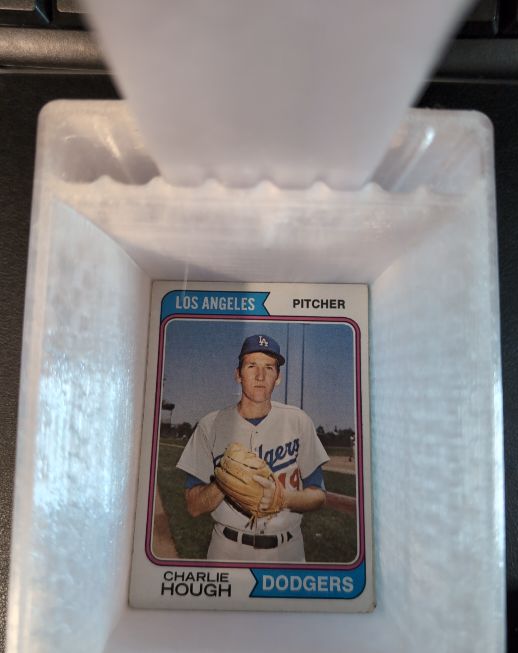 1974 Topps #350 Charlie Hough — front