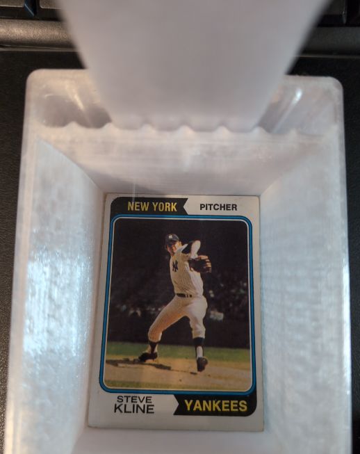 1974 Topps #324 Steve Kline — front