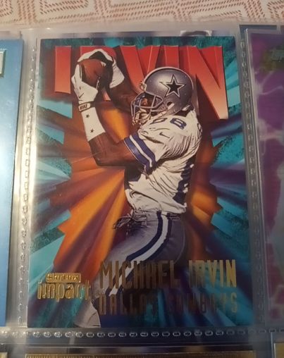 1997 Skybox Impact #88 Michael Irvin — front