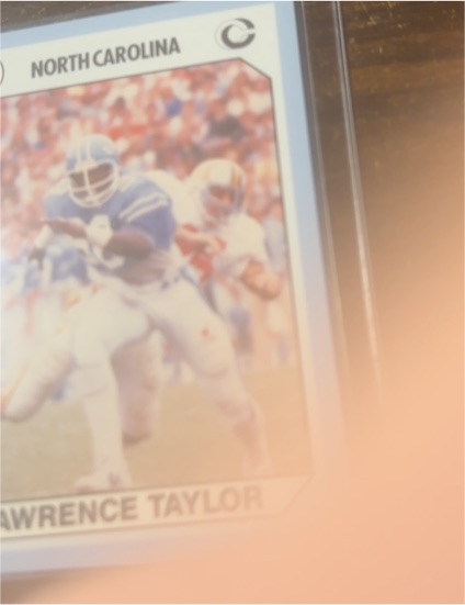 1990 Collegiate Collection Lawrence Taylor North Carolina Tar Heels — front