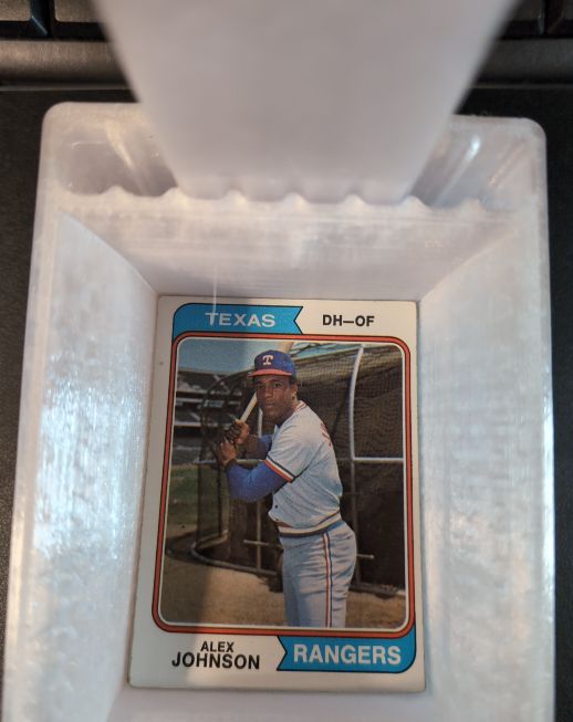 1974 Topps #107 Alex Johnson — front