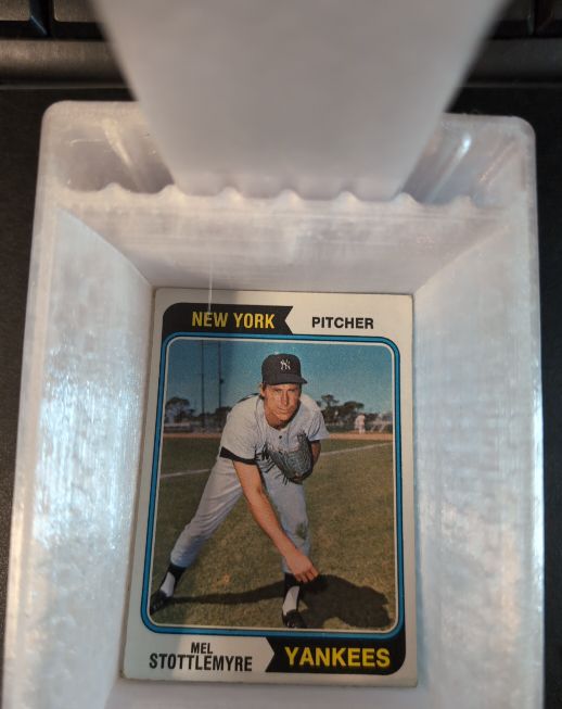 1974 Topps #44 Mel Stottlemyre — front