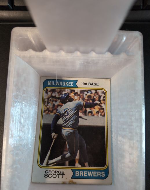 1974 Topps #27 George Scott — front